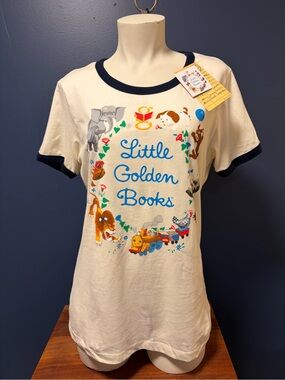 Out of Print Little Golden Books Ringer Tee